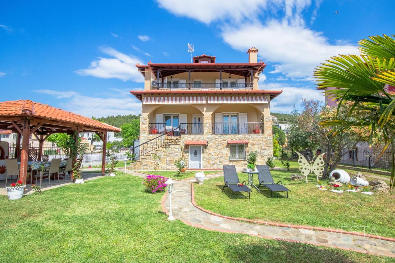פרדיסוס Private 6-Bdrm Villa With Garden 150M To Beach מראה חיצוני תמונה